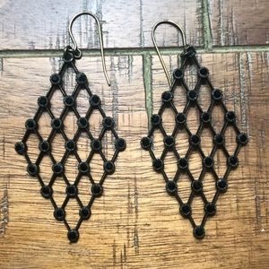 ReBel Designs Crystal Mesh Earrings